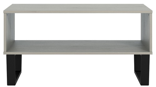 Greywashed solid pine bedside - greywashed,