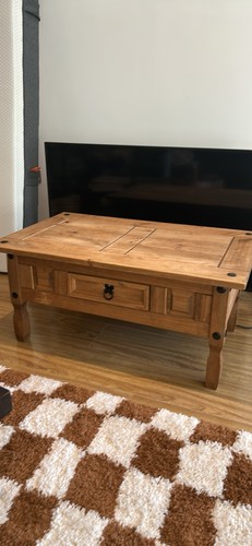 Coffee table - table, drawer)