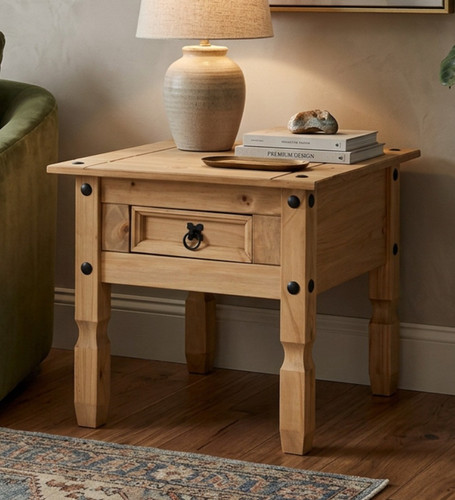 Corona lamp table - 1, drawer