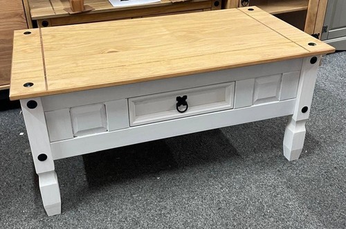 Corona white pine coffee - coffee, table
